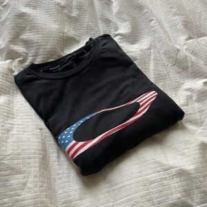 Oakley American Flag Logo T-Shirt
